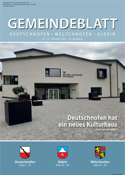 Gemeindeblatt 10/2023 (08.11.2023)